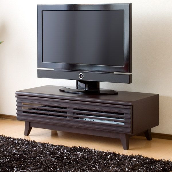 【送料無料】（インテリア　家具　デザイナーズ）　【完成品】北欧スタイルのフラップ収納付きテレビ台/Teria-100＜代引きご利用不可＞＜配送時間帯は午前・午後（１７時まで）のみ＞