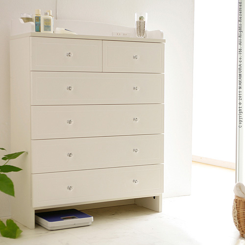 【送料無料】（インテリア　家具　デザイナーズ）　コンセント付きランドリーチェスト Breeze〔ブリーズ〕 幅75cm＜代引きご利用不可＞＜配送時間帯は午前・午後（１７時まで）のみ＞