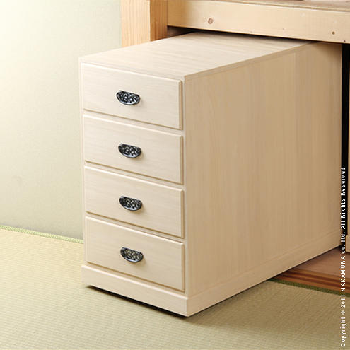 【送料無料】（インテリア　家具　デザイナーズ）　総桐押入れたんす Jubei〔じゅうべい〕 スリム4段＜代引きご利用不可＞＜配送時間帯「20時～21時」は指定できません＞