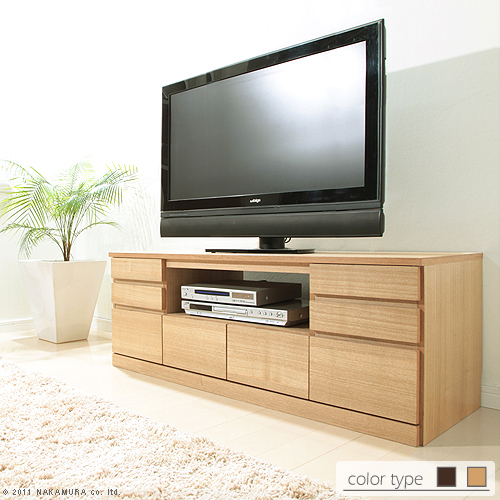 【送料無料】（インテリア　家具　デザイナーズ）　背面収納引出しいっぱいTV台 TREVI〔トレヴィ〕 幅120cm＜代引きご利用不可＞＜配送時間帯は午前・午後（１７時まで）のみ＞