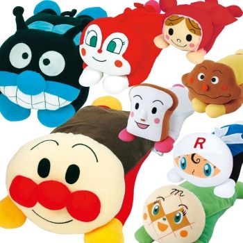 【西川産業】だきまくら（それいけ！アンパンマンと仲間達）［メーカー直送につき代引き不可］