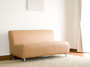 【送料無料】（インテリア　家具　デザイナーズ）アームレスソファー2人掛け（幅1240mmサイズ）＜代引きご利用不可＞＜配送時間帯は午前・午後（１７時まで）のみ＞ 【SS10P02dec12】