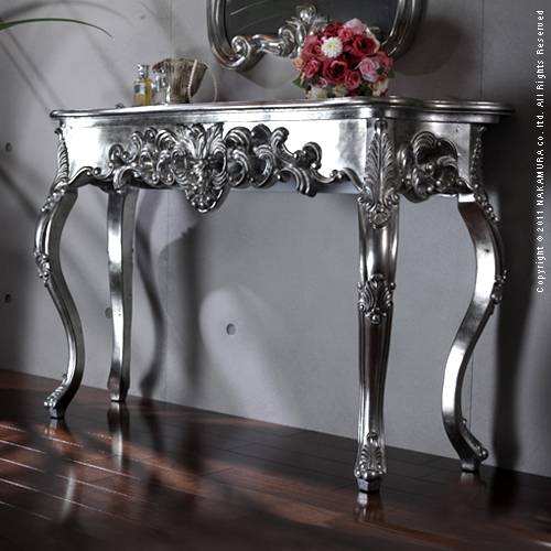 【送料無料】（インテリア　家具　デザイナーズ）『コンソールオブジェ(大) Margarita Teresa〔マルガリータ テレサ〕』＜代引きご利用不可＞＜配送時間帯は午前・午後（１７時まで）のみ＞