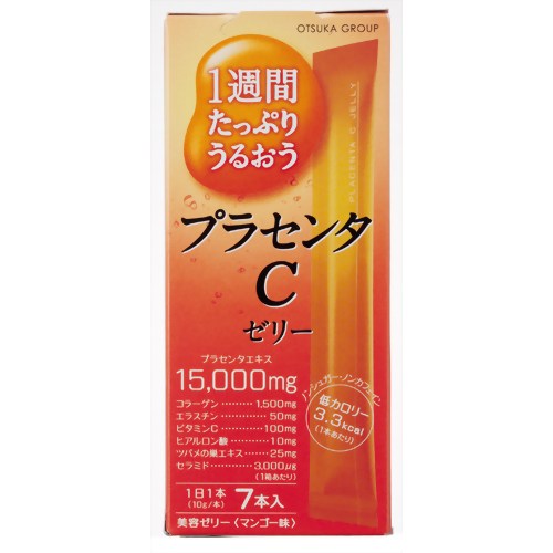 アース プラセンタC ゼリー マンゴー 10g*7本 【アース・バイオケミカル】