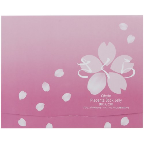 プラセンタゼリー さくら 青りんご味 15g*10包 【日本ソフケン】