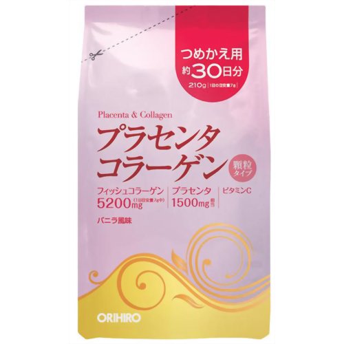 オリヒロ プラセンタコラーゲン詰め替え用 210g 【オリヒロプランデュ】