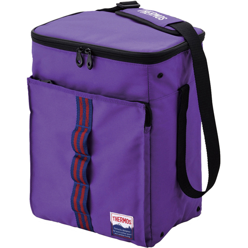 【NEW】［保冷バッグ］【防災用品・防災グッズ】【サーモス(THERMOS)】サーモス ソフトクーラー 15L パープル RDR-015 PL