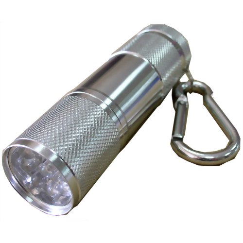 永光 9LED スーパーシャイン ハンディライト シルバー 【永光】［防災の日］【防災用品・防災グッズ】