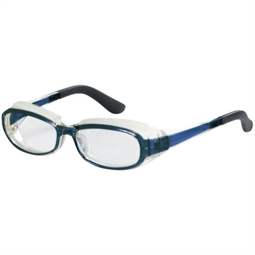 【花粉対策メガネ】スカッシー フレックスSS ブルー8846-02(花粉用メガネ)【名古屋眼鏡】