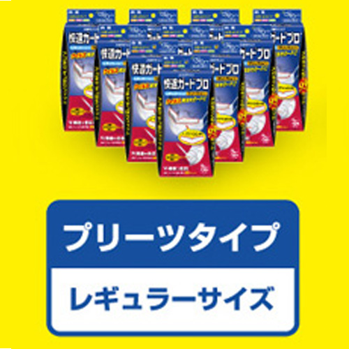 ［防災の日］【防災用品・防災グッズ】【花粉対策マスク】快適ガードプロ プリーツタイプ レギュラーサイズ 5枚　10個セット【白元】サニーク 快適ガードプロ プリーツタイプ R 5枚 10個セット＜メーカー直送商品につき代引きご利用不可＞