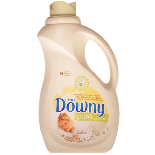 ダウニー ピュアエッセンシャル アロエ&ホワイトライラック 1.99L【ダウニー(Downy)】＜柔軟剤 液体柔軟剤＞