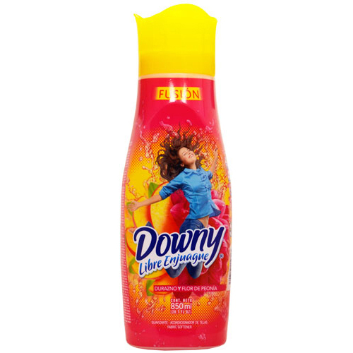 メキシコダウニー フュージョン ピーチ&ピオニー 非濃縮 850ml【ダウニー(Downy)】＜柔軟剤 液体柔軟剤＞メキシコダウニー　フュージョン　850mL　(ピーチ＆ピオニー)　P＆G