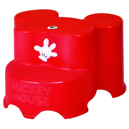 ミッキーマウス キャラ・ステップ 2段 RD 【錦化成】