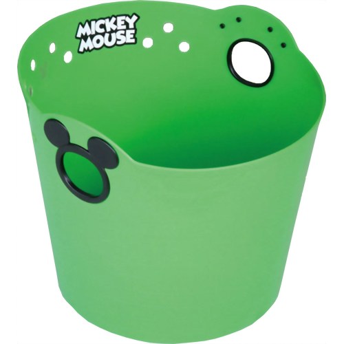 ミッキーマウス やわらかバケツ R36 グリーン 24L 【錦化成】