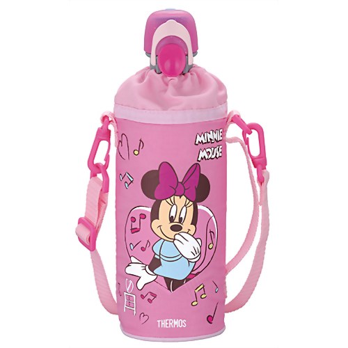 サーモス ペットボトルキャップ&クーラー ディズニー ミニー 500mlペットボトル用 ピンク RDI-500DS P 【サーモス(THERMOS)】
