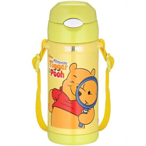 サーモス 真空断熱ストローボトル 0.37L プー クリームイエロー FEQ-400DS CRY 【サーモス(THERMOS)】