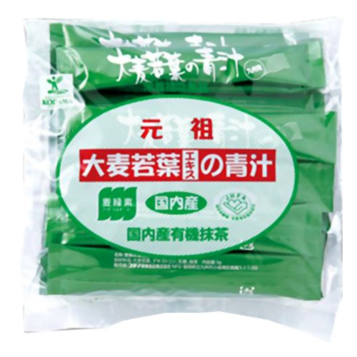 大麦若葉エキスの青汁 抹茶入 3g×30包【コダマ健康食品】元祖大麦若葉エキスの青汁（抹茶入）農薬不使用！ギュッと搾汁！