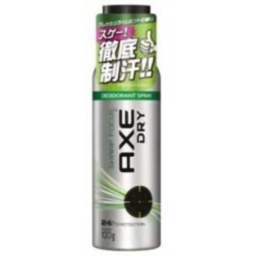 【汗　ニオイ　臭い　対策】 AXE(アックス) ドライ デオドラントスプレー シャープフォーカス 100g