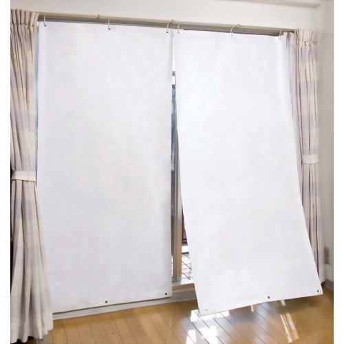 【節電対策グッズ】熱中症　暑さ対策！遮光・断熱エネオフカーテン 2枚 【コモライフ】