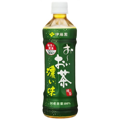 【ケース販売】おーいお茶 緑茶 濃い味 500ml*24本［伊藤園］
