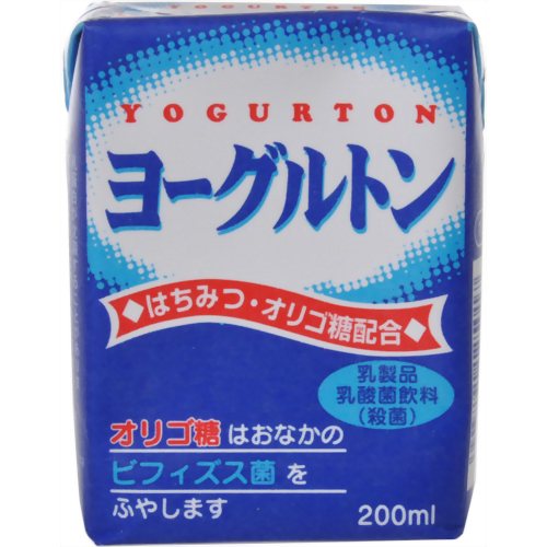 【ケース販売】ヨーグルトン 200ml*16本［ヨーグルトン乳業］