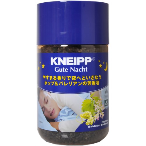 ［バスグッズ　風呂　入浴剤　岩塩　半身浴　ギフト　プレゼント　バスソルト］クナイプ グーテナハト バスソルト ホップ&バレリアン 850g 【クナイプジャパン】