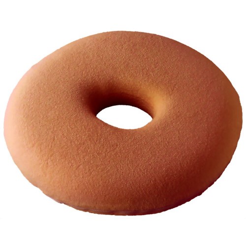 勝野式 医学博士の低反発円座クッション ブラウン 【メイダイ】