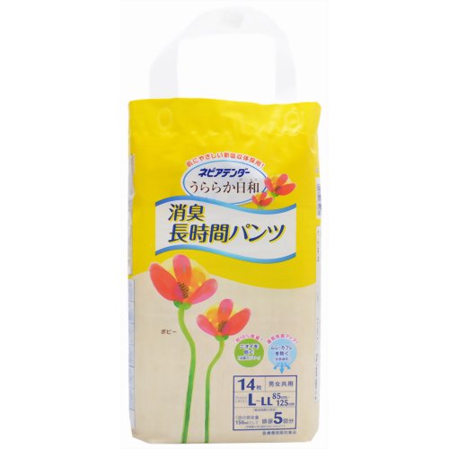 ネピアテンダー うららか日和 消臭長時間パンツ L-LL 14枚入