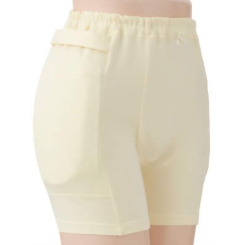 ラ・クッションパンツ女性用 クリーム M 3904 【日本エンゼル】ヒッププロテクター　転倒骨折予防パンツ