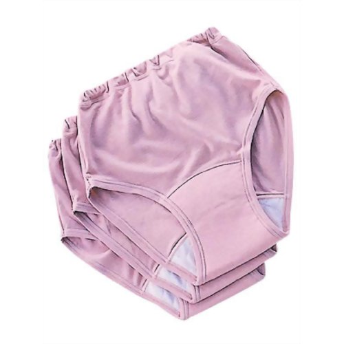 吸水パンツ 女性用 3枚組 ベージュ LL　【秀英産業】