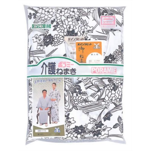 カワモト ポラミー介護ねまき 竹 婦人M　【川本産業】