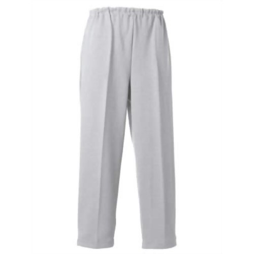 5112 スクエアニットストレートズボン グレー M　【日本エンゼル】