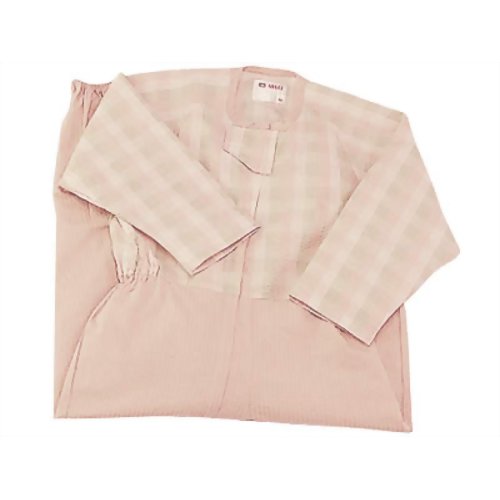 コンビネーション フルオープン型(プッシュホック式)夏物 ベージュ M 5738C 【日本エンゼル】