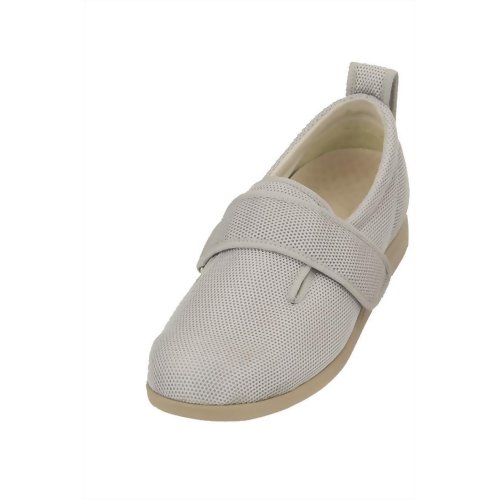 あゆみシューズ ダブルマジックII メッシュ グレー 1047 (右足用) 4L 【徳武産業】