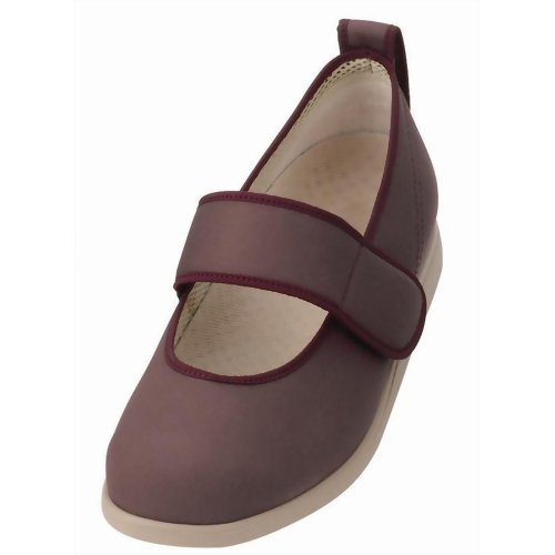 あゆみシューズ マジックバンドIII 紫1031 (左足用) S 【徳武産業】