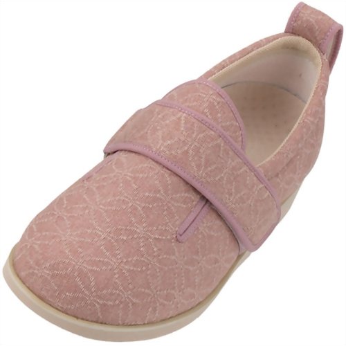 あゆみシューズ ダブルマジックII雅 (右足用) ピンク 1027 M 【徳武産業】