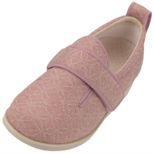 あゆみシューズ ダブルマジックII雅 (右足用) ピンク 1027 LL 【徳武産業】