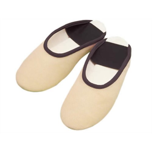 あゆみシューズ 室内履き メッシュヘルパーシューズベージュ2221 L 【徳武産業】