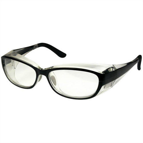 【花粉対策メガネ】スカッシー フレックスL ブラック8849-02(花粉用メガネ)【名古屋眼鏡】