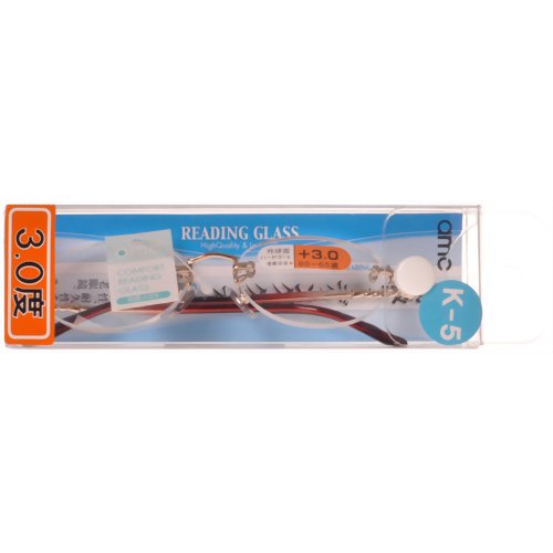 高級リーディンググラス5 RK-05-30 (3.0度) 【ジェーシー】