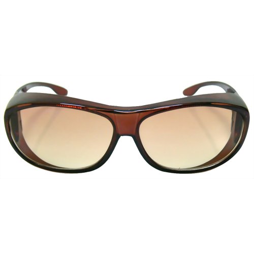 紫外線・花粉対策オーバーグラス Neo024 ブラウン 【ネオビジョン】