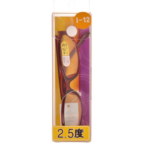 リーディンググラス12 RI-12-25 (2.5度) 【ジェーシー】