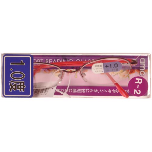 高級快読メガネDX2 RR-02-10 (1.0度) 【ジェーシー】