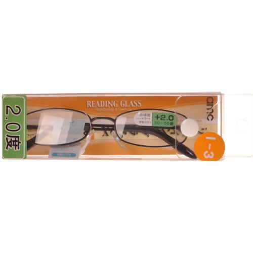 リーディンググラスDX3 RI-03-20 (2.0度) 【ジェーシー】