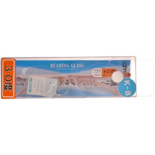 高級リーディンググラス8 RK-08-30 (3.0度) 【ジェーシー】