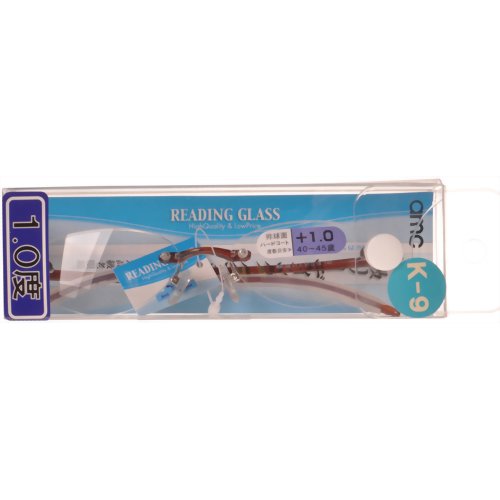 高級リーディンググラス9 RK-09-10 (1.0度) 【ジェーシー】