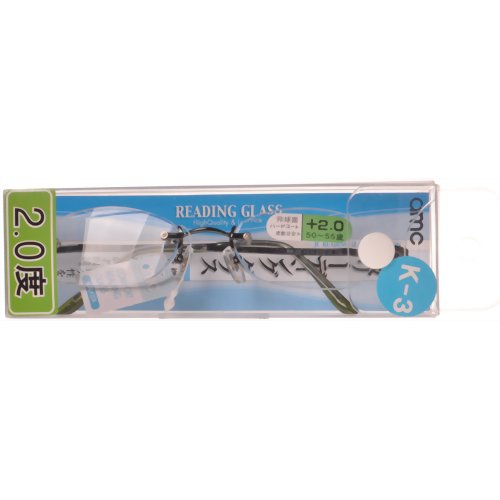 高級リーディンググラス3 RK-03-20 (2.0度) 【ジェーシー】