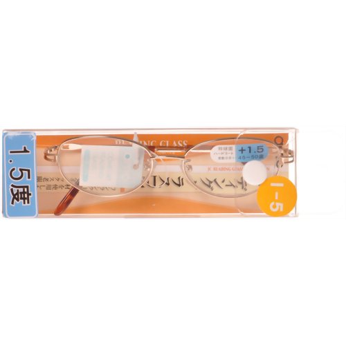 リーディンググラスDX5 RI-05-15 (1.5度) 【ジェーシー】