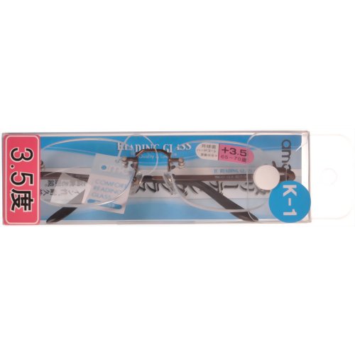 高級リーディンググラス1 RK-01-35 (3.5度) 【ジェーシー】