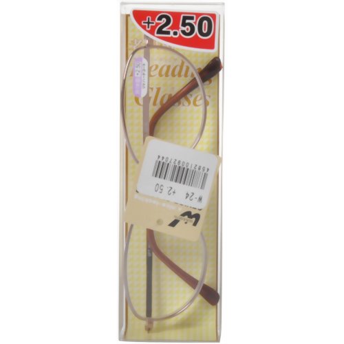 老眼鏡 W-24 2.5 【ワームス】